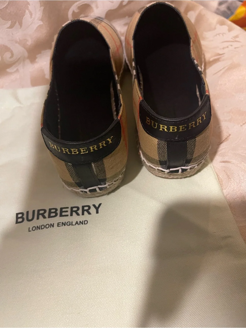 Burberry Classic Check Espadrilles